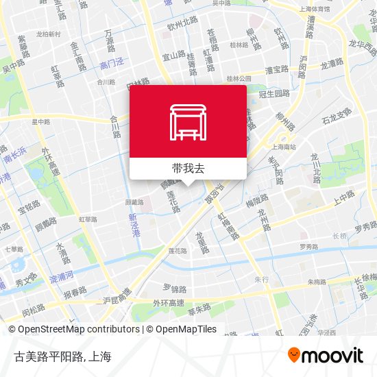 古美路平阳路地图