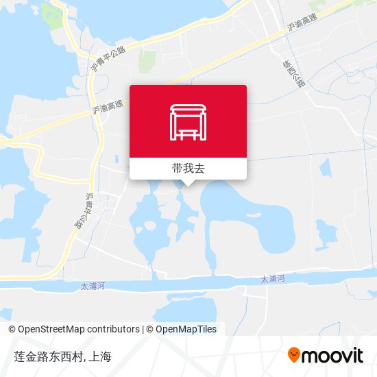 莲金路东西村地图