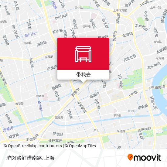 沪闵路虹漕南路地图
