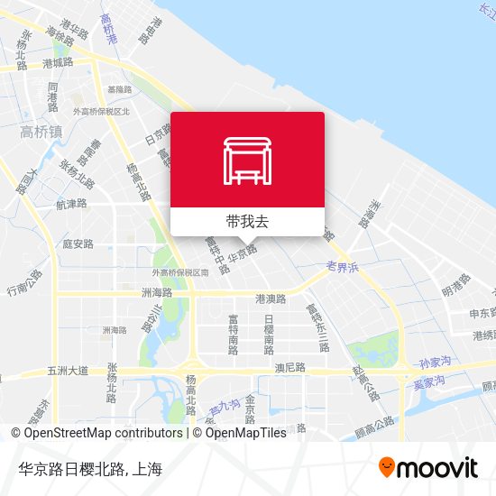 华京路日樱北路地图