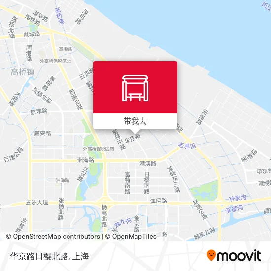 华京路日樱北路地图