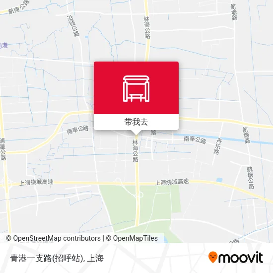 青港一支路(招呼站)地图