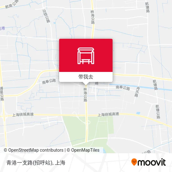 青港一支路(招呼站)地图