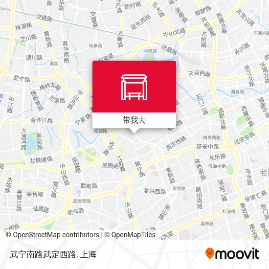 武宁南路武定西路地图