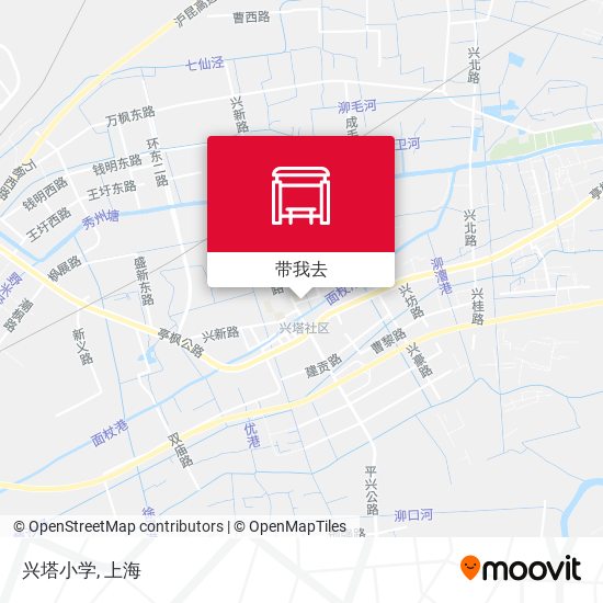 兴塔小学地图