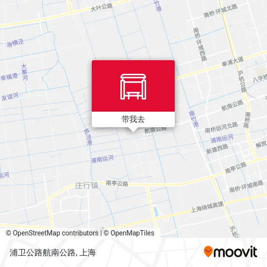 浦卫公路航南公路地图