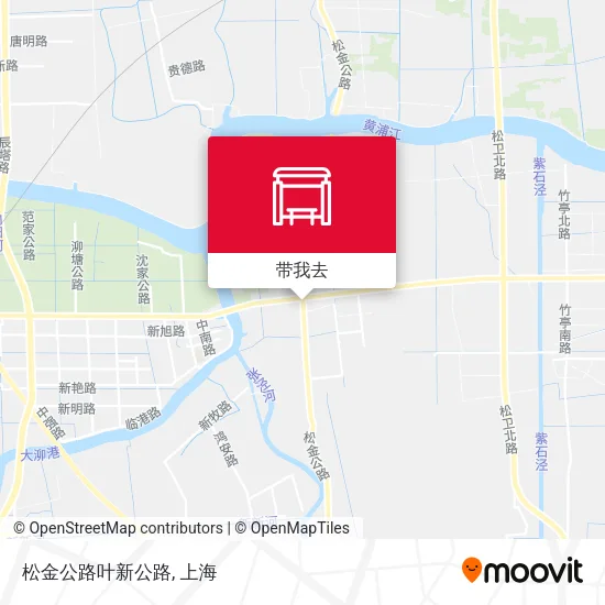松金公路叶新公路地图
