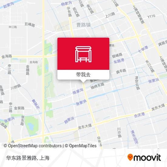 华东路景雅路地图