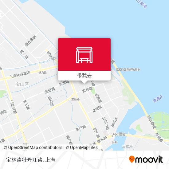 宝林路牡丹江路地图