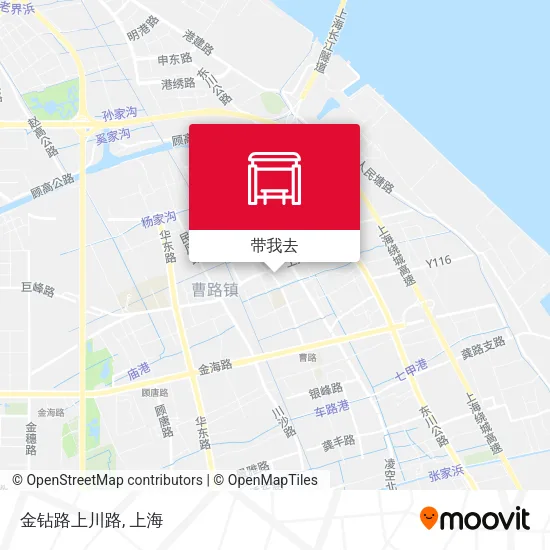 金钻路上川路地图