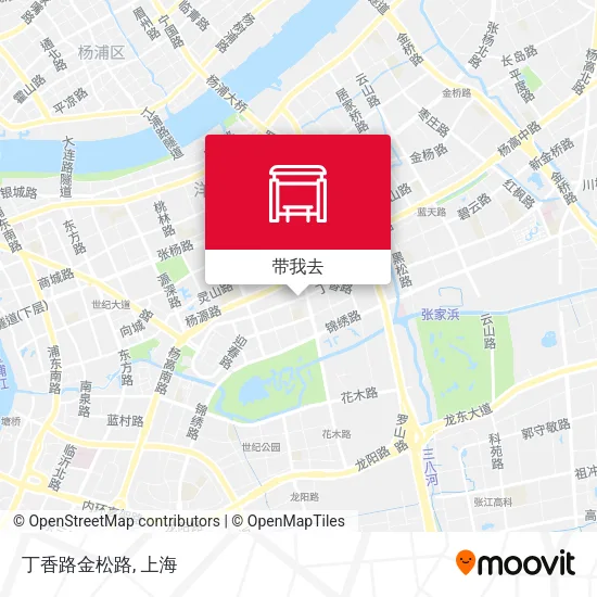 丁香路金松路地图