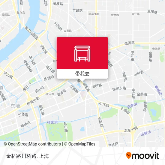 金桥路川桥路地图