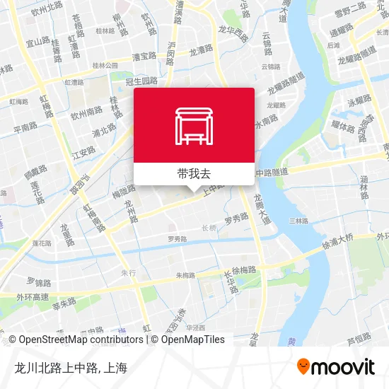 龙川北路上中路地图