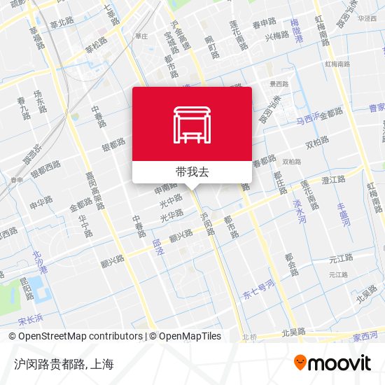 沪闵路贵都路地图