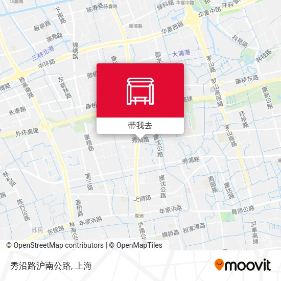 秀沿路沪南公路地图