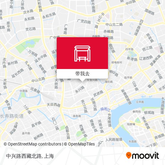 中兴路西藏北路地图