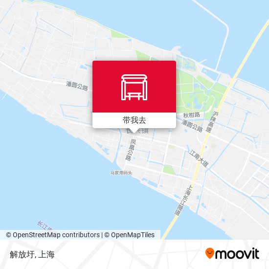 解放圩地图