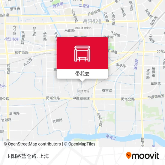 玉阳路盐仓路地图