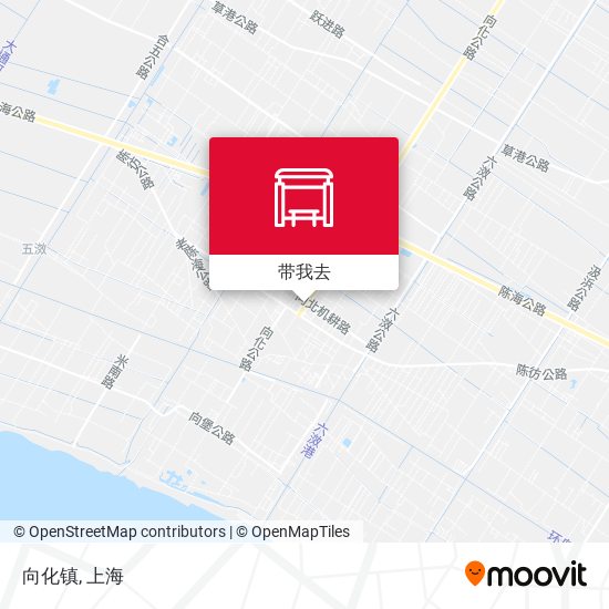 向化镇地图