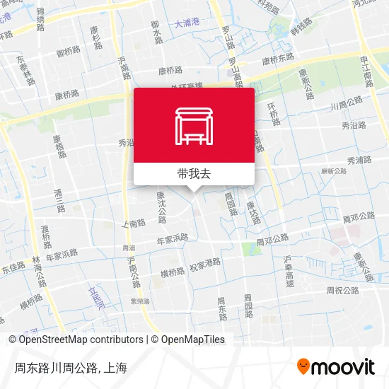 周东路川周公路地图