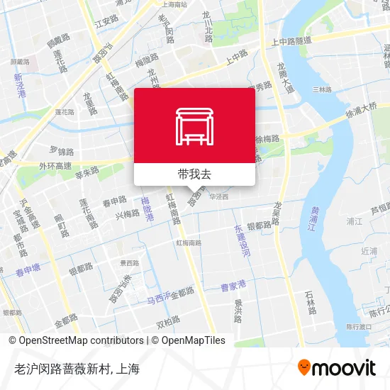 老沪闵路蔷薇新村地图