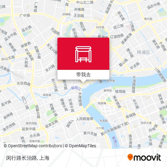 闵行路长治路地图