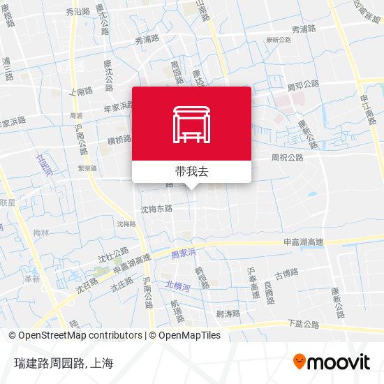 瑞建路周园路地图