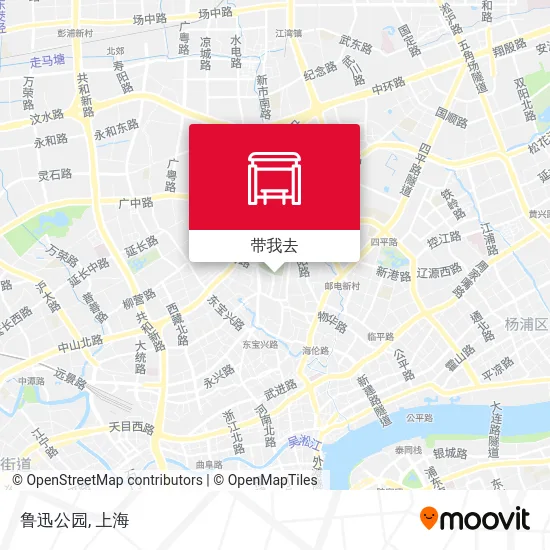 鲁迅公园地图