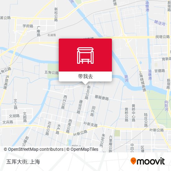 五厍大街地图