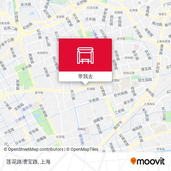 莲花路漕宝路地图