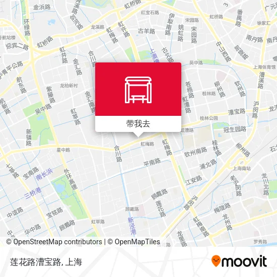 莲花路漕宝路地图