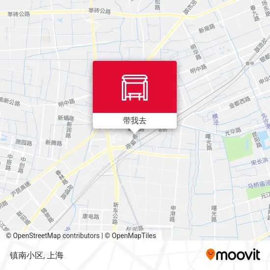 镇南小区地图