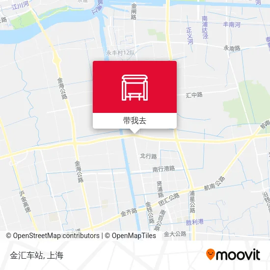 金汇车站地图