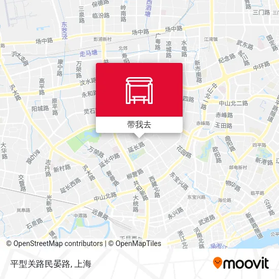 平型关路民晏路地图