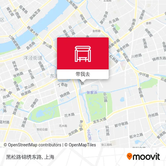 黑松路锦绣东路地图