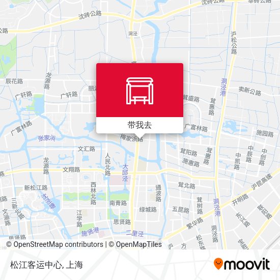 松江客运中心地图