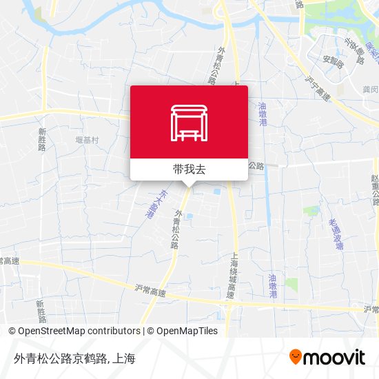 外青松公路京鹤路地图