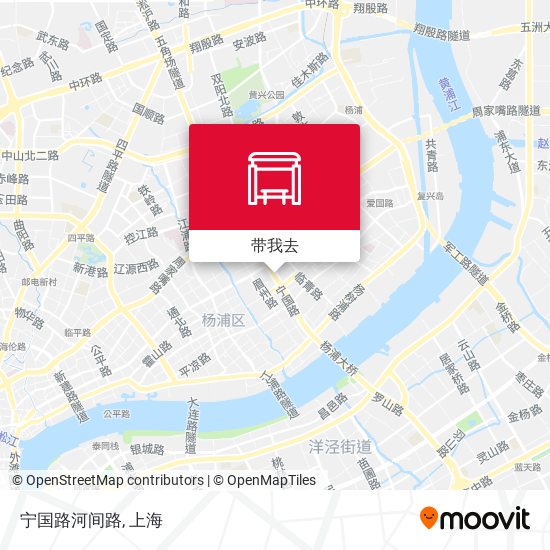 宁国路河间路地图