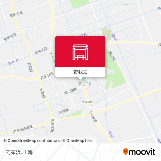 刁家浜地图