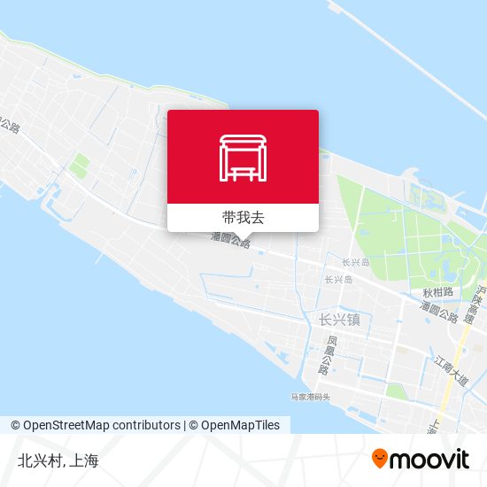 北兴村地图