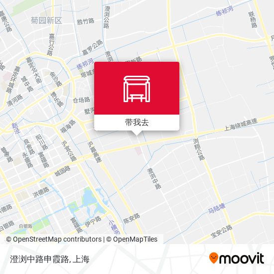 澄浏中路申霞路地图