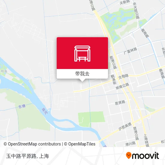 玉中路平原路地图