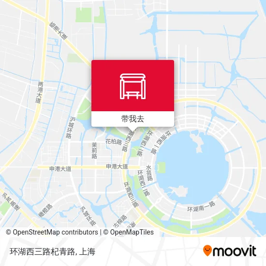 环湖西三路杞青路地图