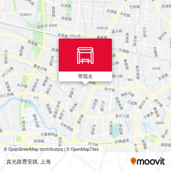 真光路曹安路地图