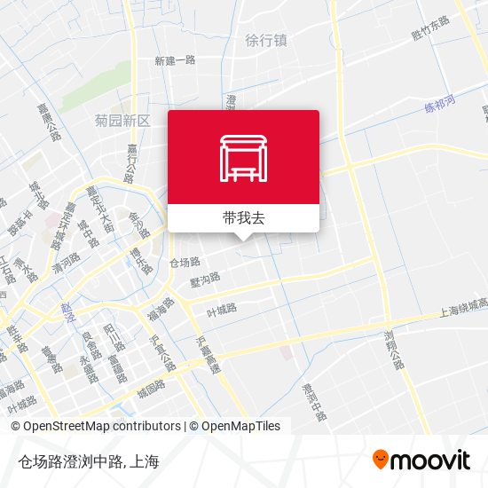 仓场路澄浏中路地图