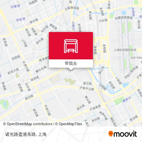 诸光路盈港东路地图