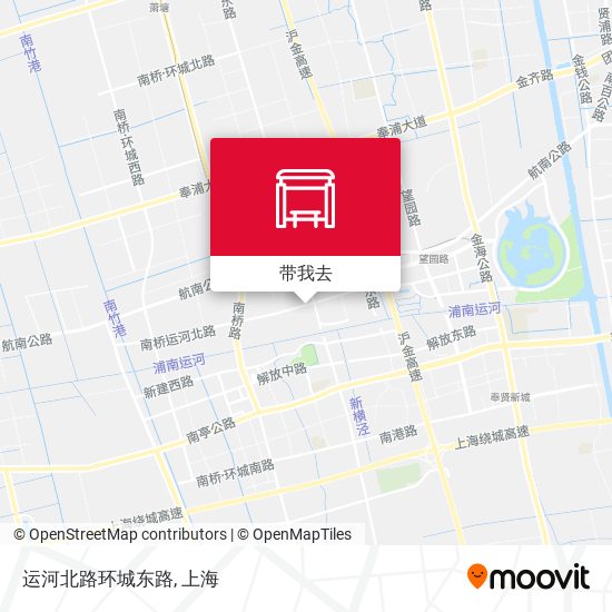 运河北路环城东路地图