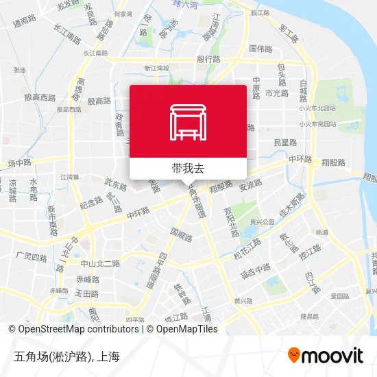 五角场(淞沪路)地图