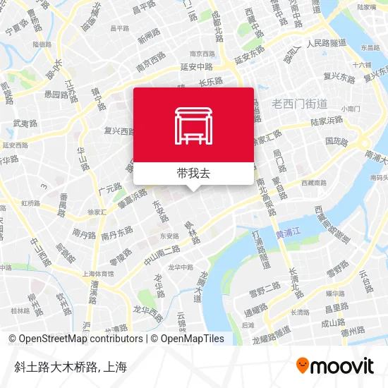 斜土路大木桥路地图
