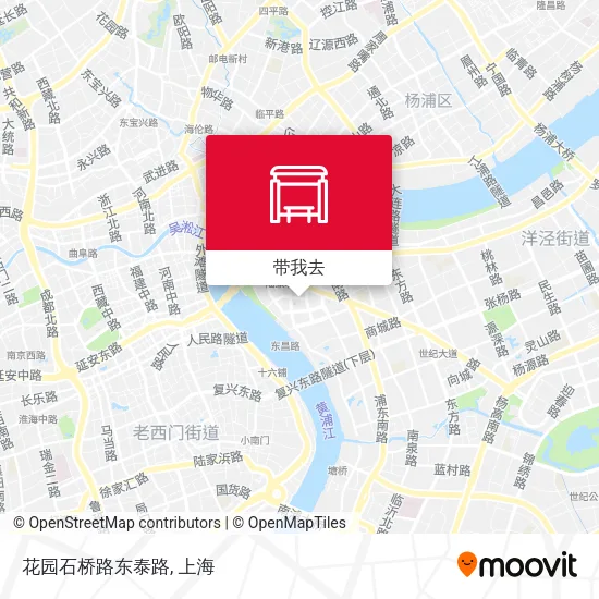 花园石桥路东泰路地图